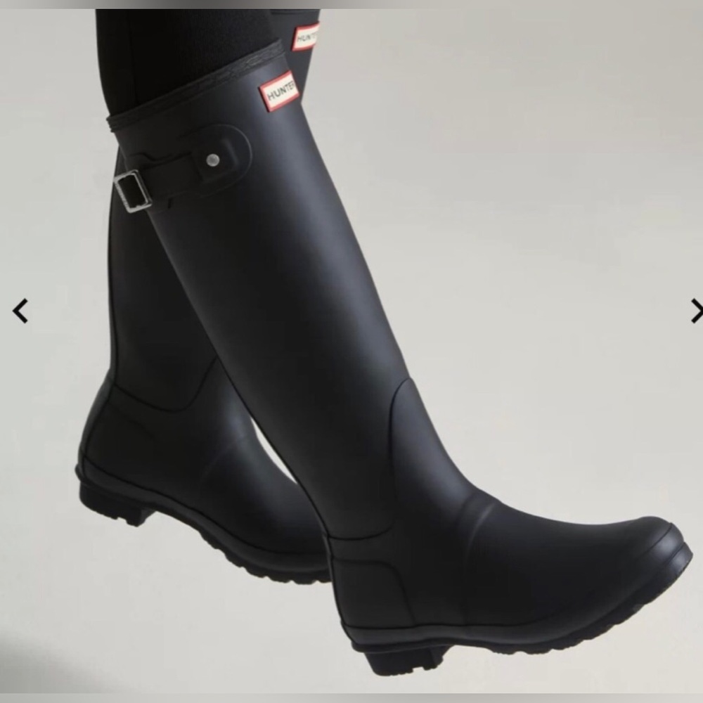 Hunter Original Tall Black Rain Boots, Brand New with Tags/Box! Women’s size 7